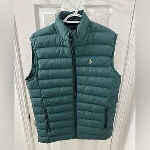 Ralph Lauren Men’s Half Sleeve Puffer Jacket Medium Size
